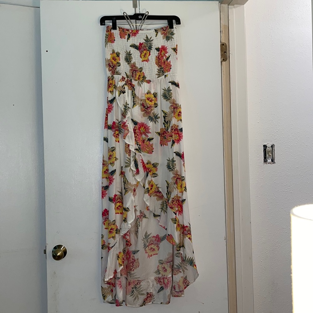 New with tags, strapless maxi dress